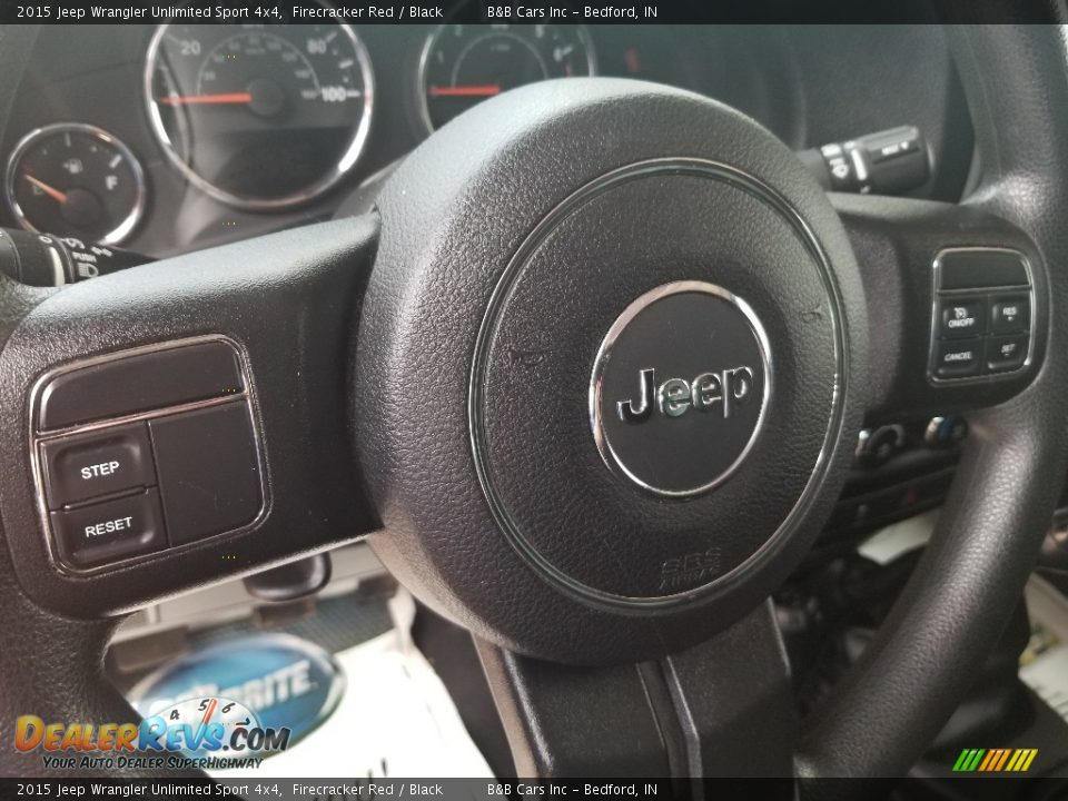2015 Jeep Wrangler Unlimited Sport 4x4 Firecracker Red / Black Photo #32