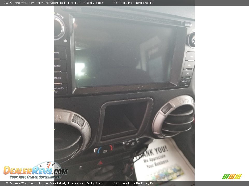 2015 Jeep Wrangler Unlimited Sport 4x4 Firecracker Red / Black Photo #33