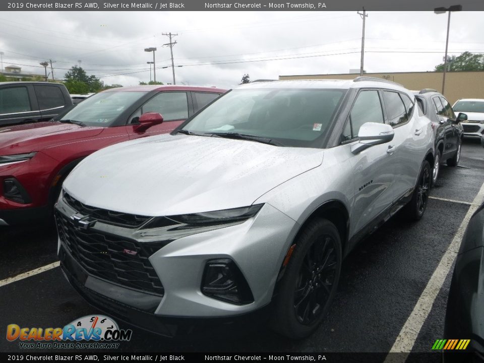 2019 Chevrolet Blazer RS AWD Silver Ice Metallic / Jet Black Photo #1