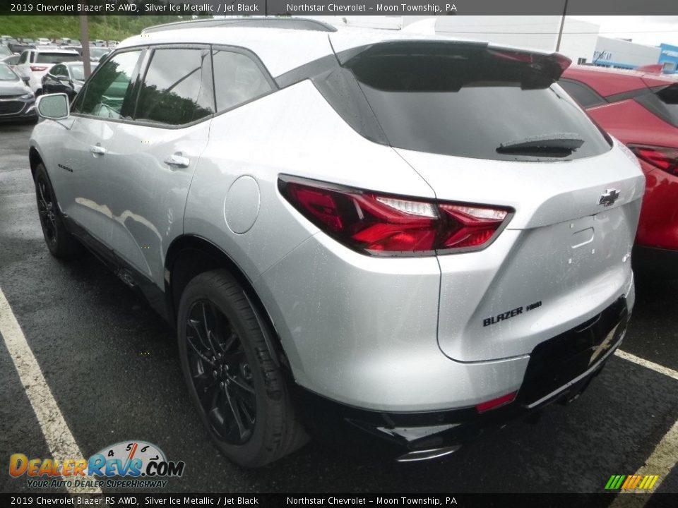 2019 Chevrolet Blazer RS AWD Silver Ice Metallic / Jet Black Photo #3