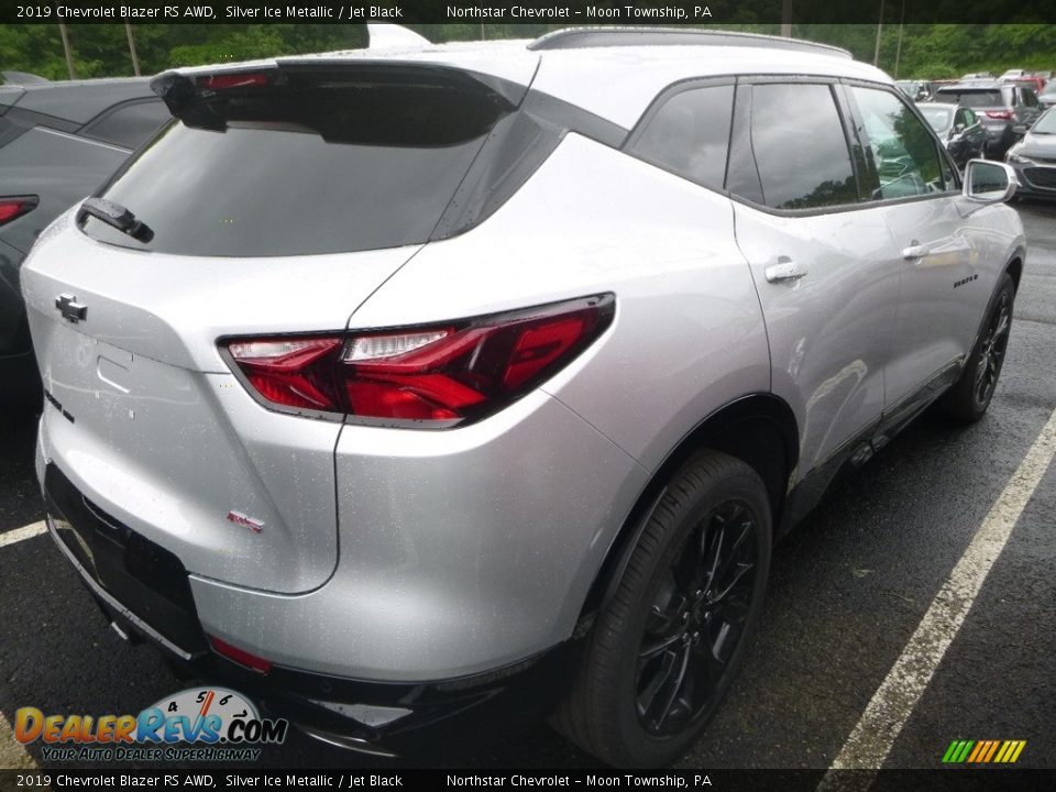 2019 Chevrolet Blazer RS AWD Silver Ice Metallic / Jet Black Photo #4