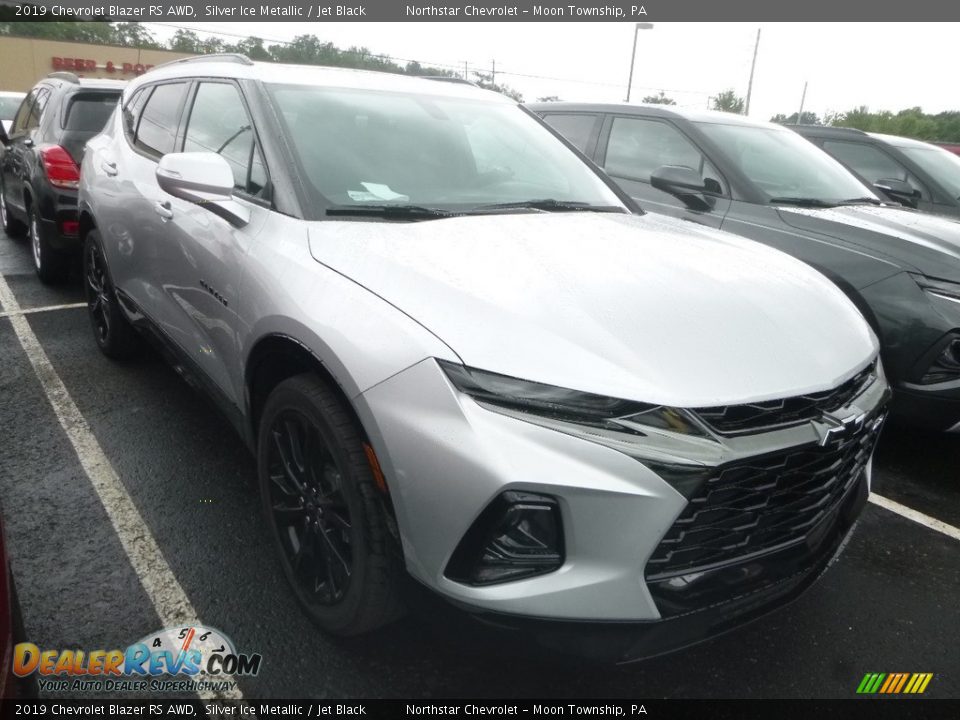 2019 Chevrolet Blazer RS AWD Silver Ice Metallic / Jet Black Photo #5