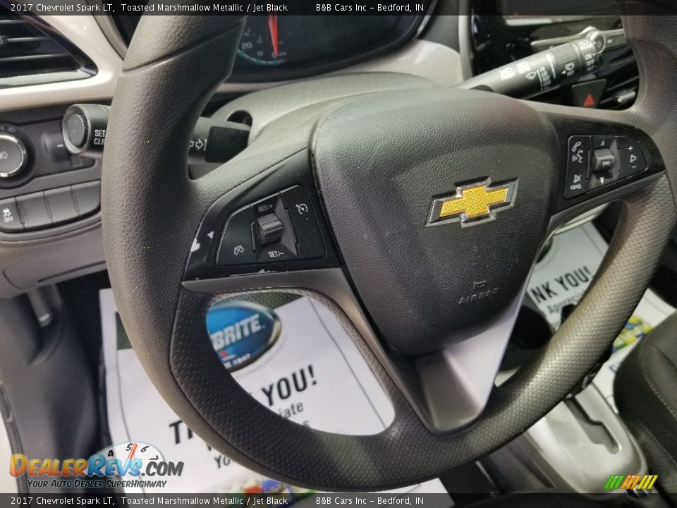 2017 Chevrolet Spark LT Toasted Marshmallow Metallic / Jet Black Photo #14
