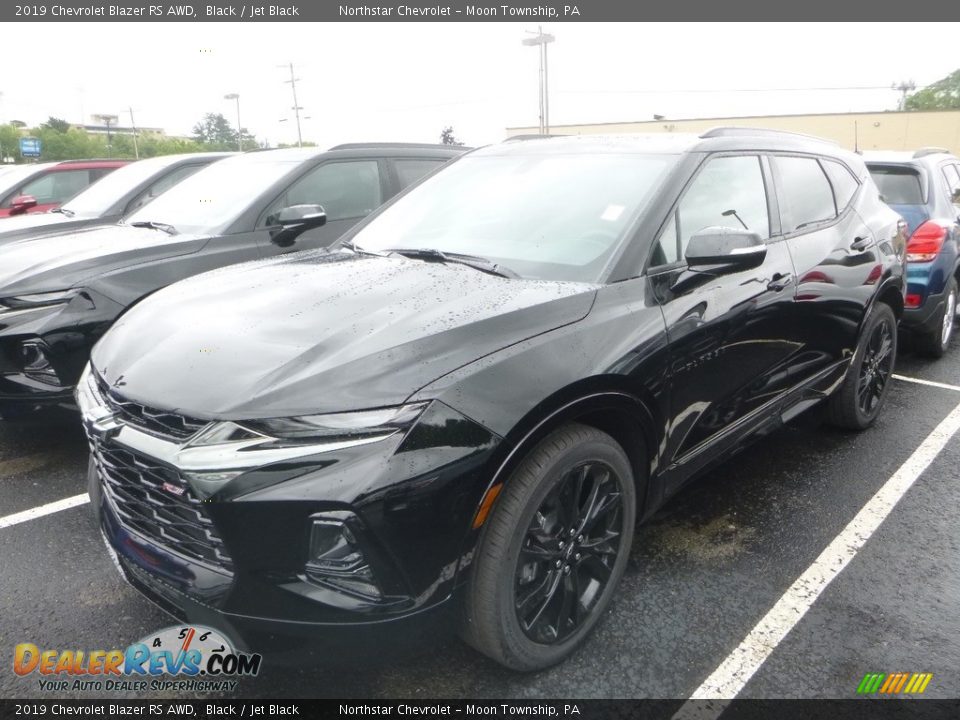 Front 3/4 View of 2019 Chevrolet Blazer RS AWD Photo #1