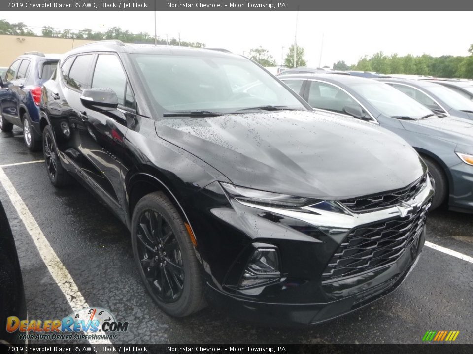 2019 Chevrolet Blazer RS AWD Black / Jet Black Photo #5