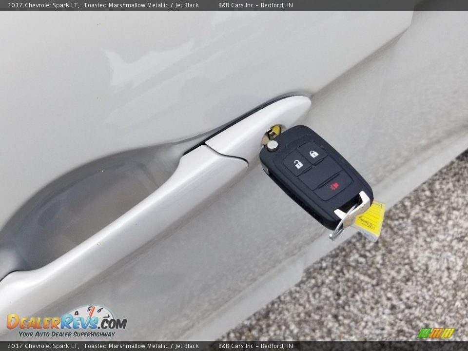 2017 Chevrolet Spark LT Toasted Marshmallow Metallic / Jet Black Photo #28