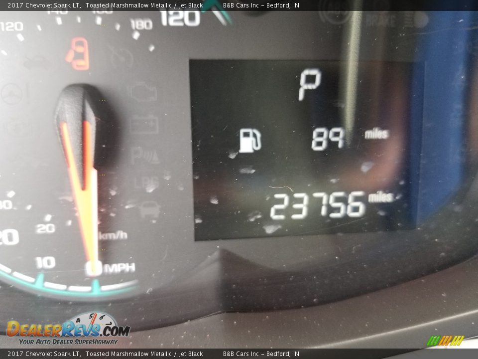 2017 Chevrolet Spark LT Toasted Marshmallow Metallic / Jet Black Photo #32