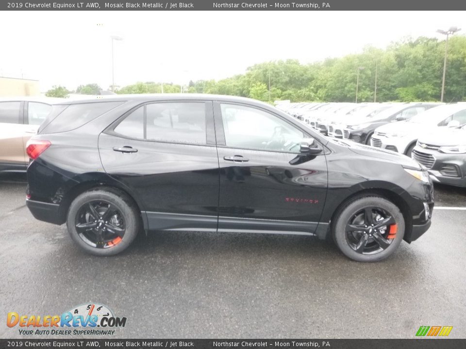 2019 Chevrolet Equinox LT AWD Mosaic Black Metallic / Jet Black Photo #7
