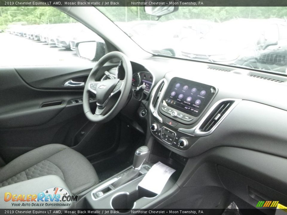 2019 Chevrolet Equinox LT AWD Mosaic Black Metallic / Jet Black Photo #11