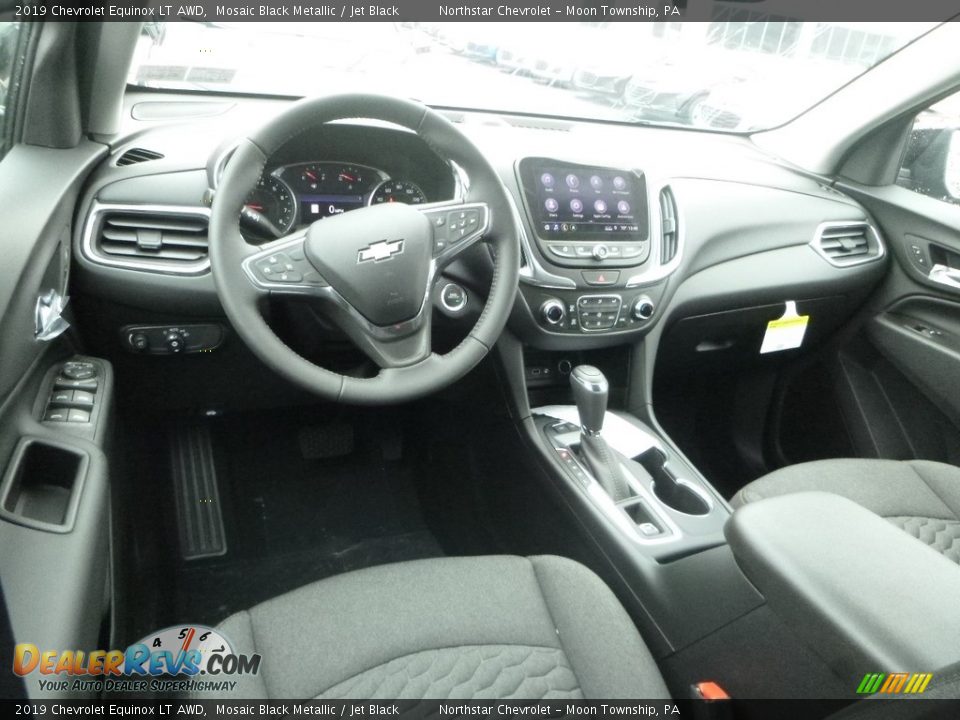 2019 Chevrolet Equinox LT AWD Mosaic Black Metallic / Jet Black Photo #13
