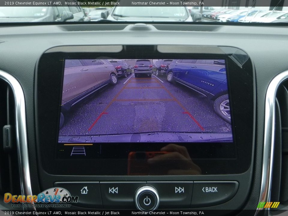 2019 Chevrolet Equinox LT AWD Mosaic Black Metallic / Jet Black Photo #19