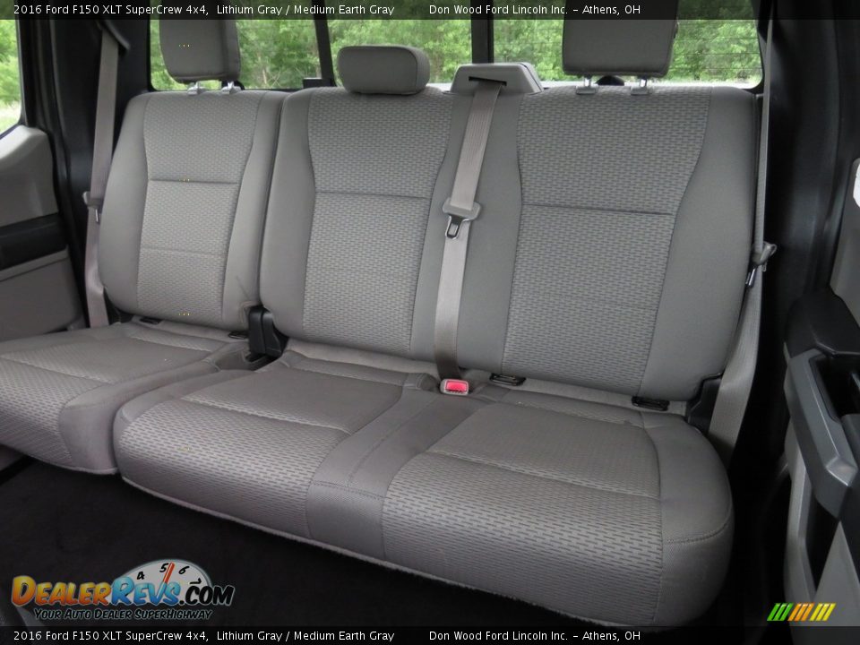 2016 Ford F150 XLT SuperCrew 4x4 Lithium Gray / Medium Earth Gray Photo #22