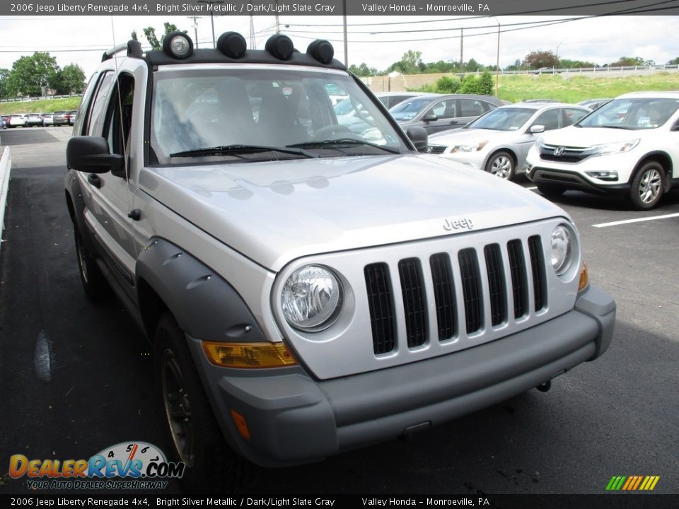 2006 Jeep Liberty Renegade 4x4 Bright Silver Metallic / Dark/Light Slate Gray Photo #7