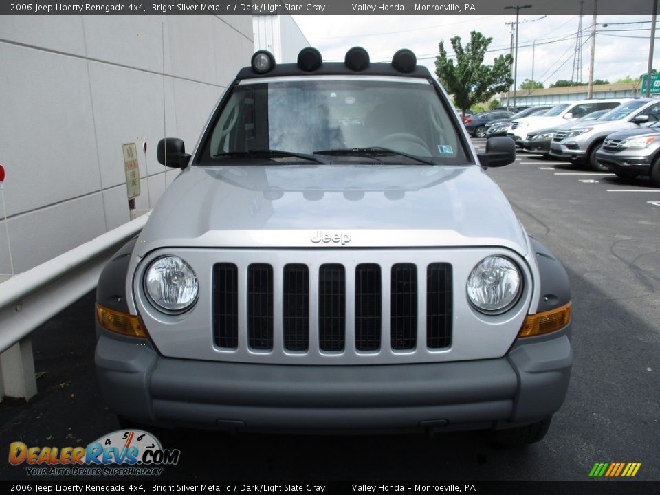 2006 Jeep Liberty Renegade 4x4 Bright Silver Metallic / Dark/Light Slate Gray Photo #8