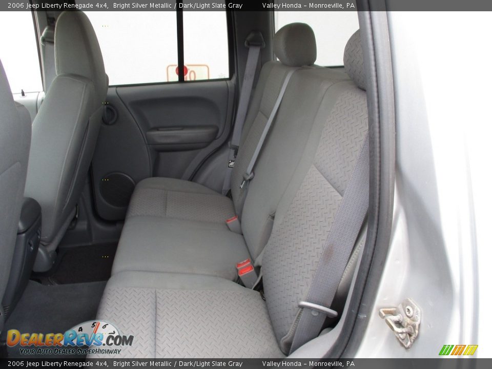 2006 Jeep Liberty Renegade 4x4 Bright Silver Metallic / Dark/Light Slate Gray Photo #14