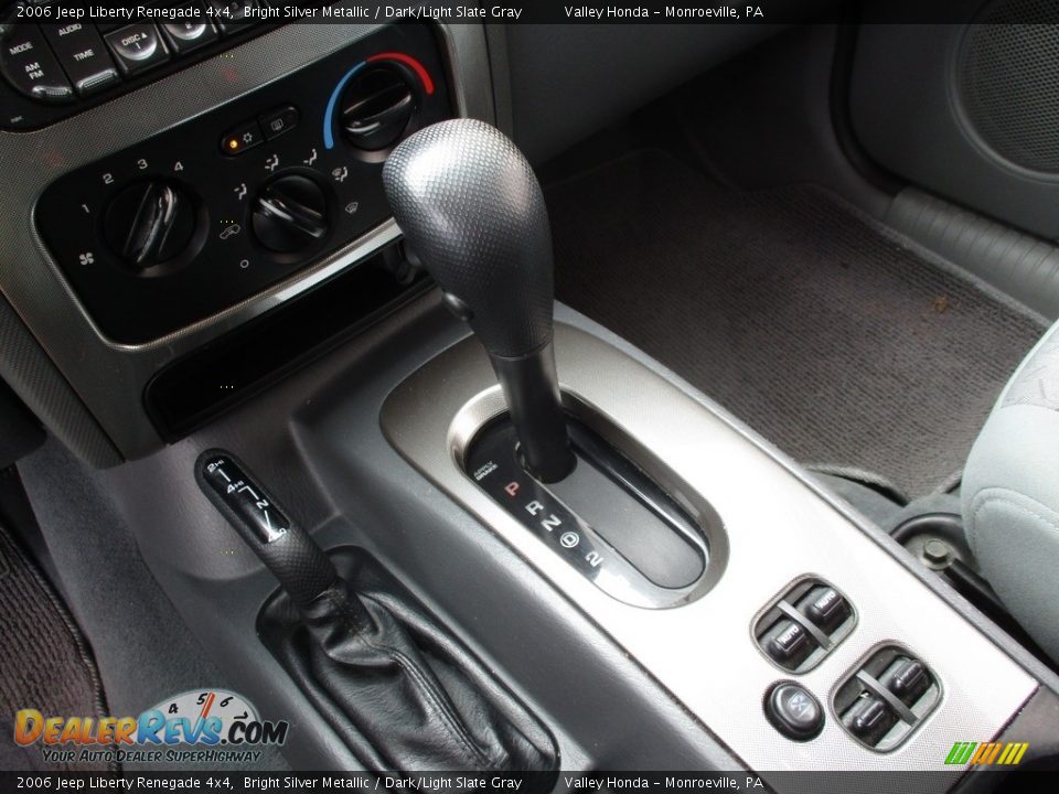 2006 Jeep Liberty Renegade 4x4 Bright Silver Metallic / Dark/Light Slate Gray Photo #16