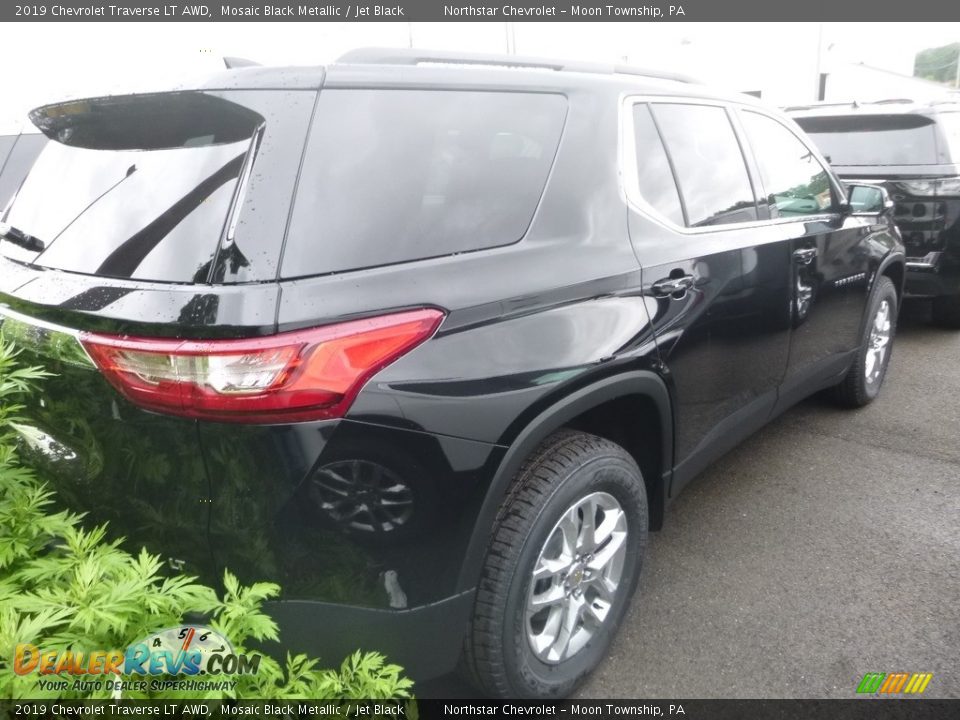 2019 Chevrolet Traverse LT AWD Mosaic Black Metallic / Jet Black Photo #6