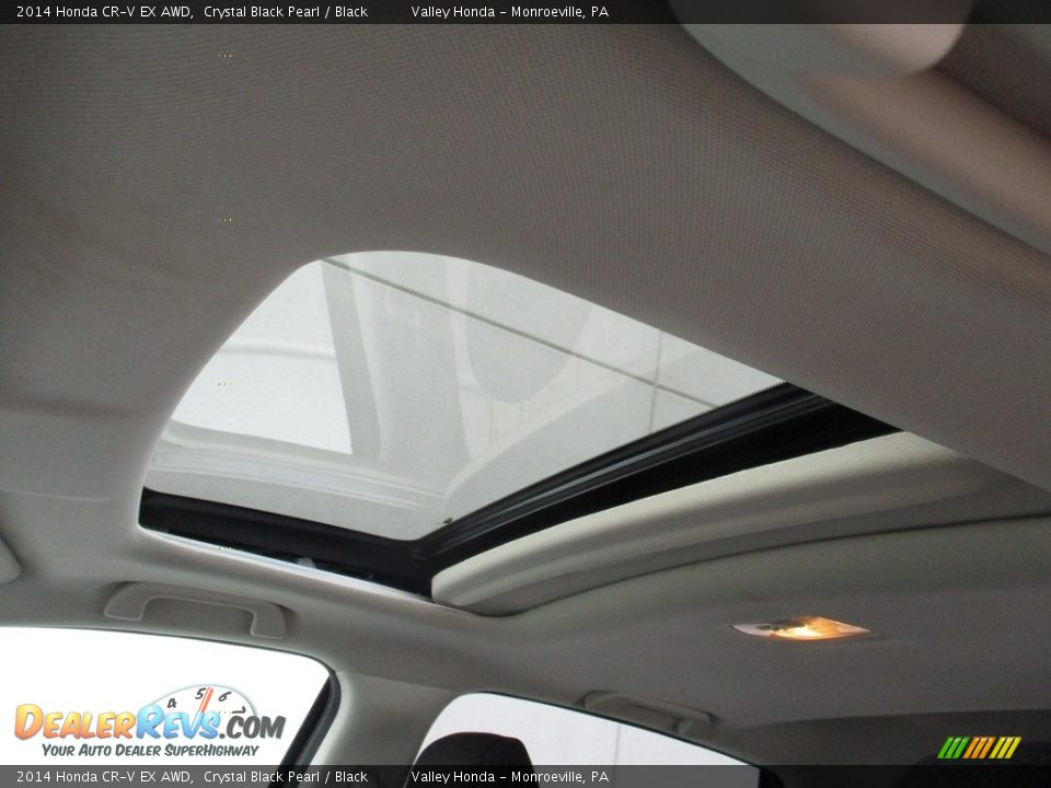 2014 Honda CR-V EX AWD Crystal Black Pearl / Black Photo #10