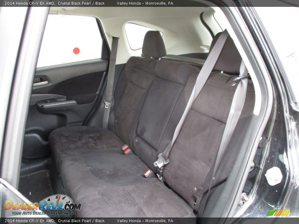 2014 Honda CR-V EX AWD Crystal Black Pearl / Black Photo #12