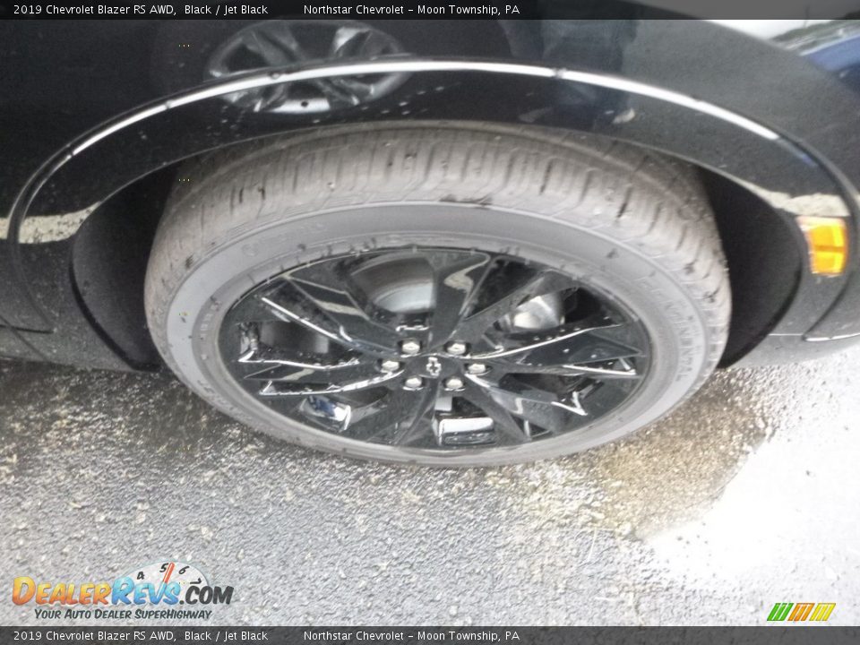 2019 Chevrolet Blazer RS AWD Black / Jet Black Photo #7