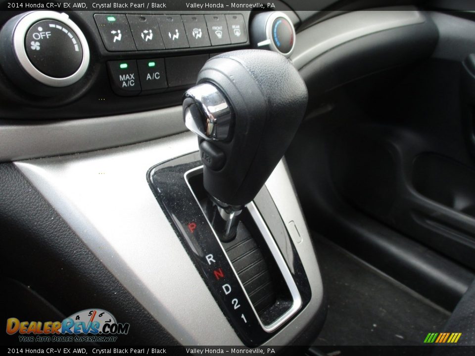 2014 Honda CR-V EX AWD Crystal Black Pearl / Black Photo #14