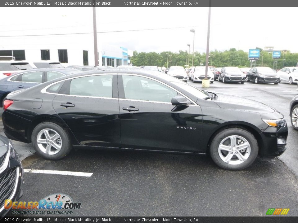2019 Chevrolet Malibu LS Mosaic Black Metallic / Jet Black Photo #6