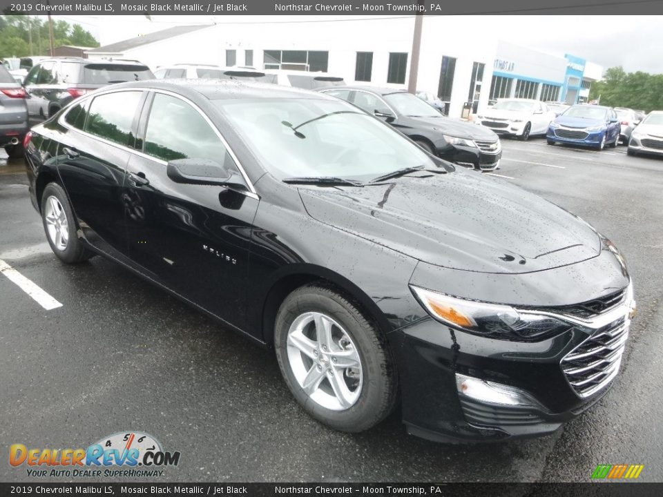 2019 Chevrolet Malibu LS Mosaic Black Metallic / Jet Black Photo #7