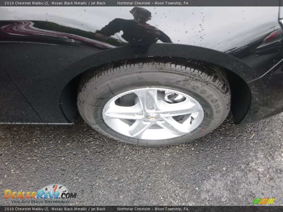 2019 Chevrolet Malibu LS Mosaic Black Metallic / Jet Black Photo #8