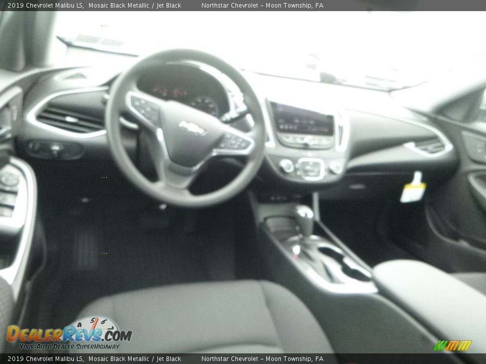 2019 Chevrolet Malibu LS Mosaic Black Metallic / Jet Black Photo #12