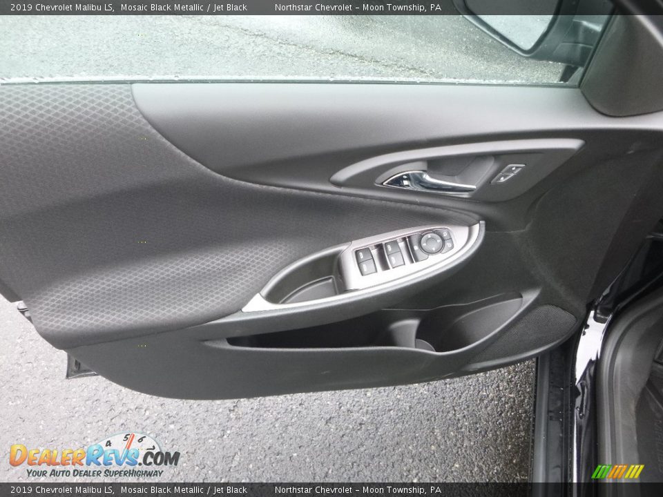 2019 Chevrolet Malibu LS Mosaic Black Metallic / Jet Black Photo #13