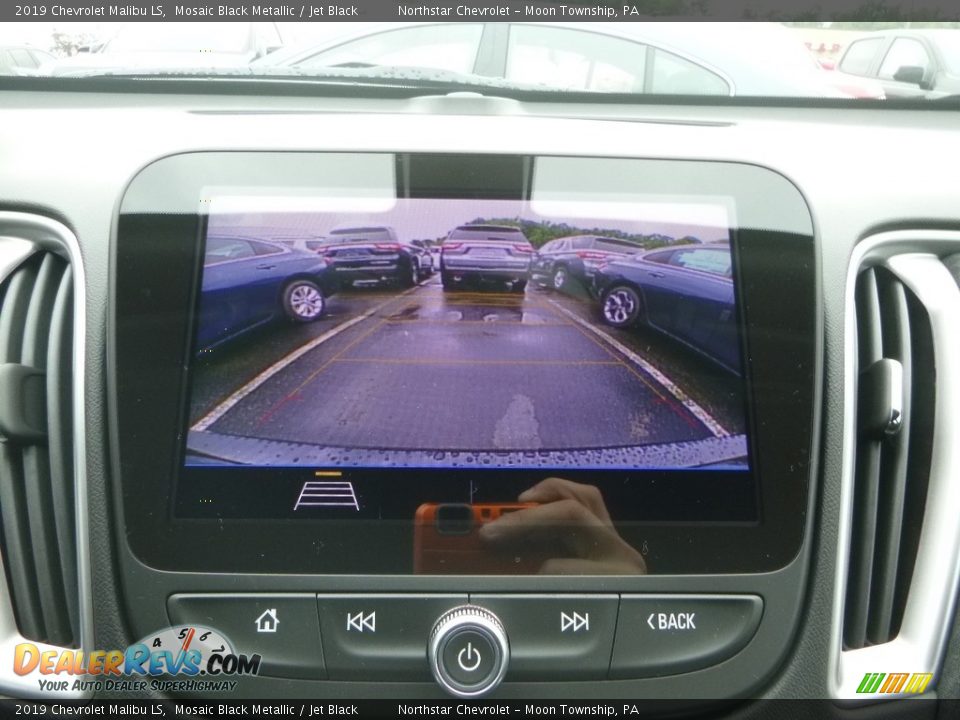 2019 Chevrolet Malibu LS Mosaic Black Metallic / Jet Black Photo #17
