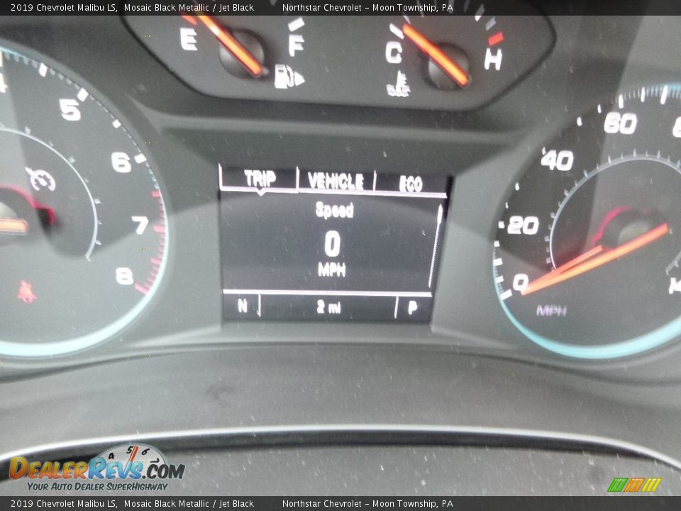 2019 Chevrolet Malibu LS Mosaic Black Metallic / Jet Black Photo #20