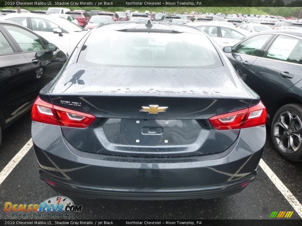 2019 Chevrolet Malibu LS Shadow Gray Metallic / Jet Black Photo #4