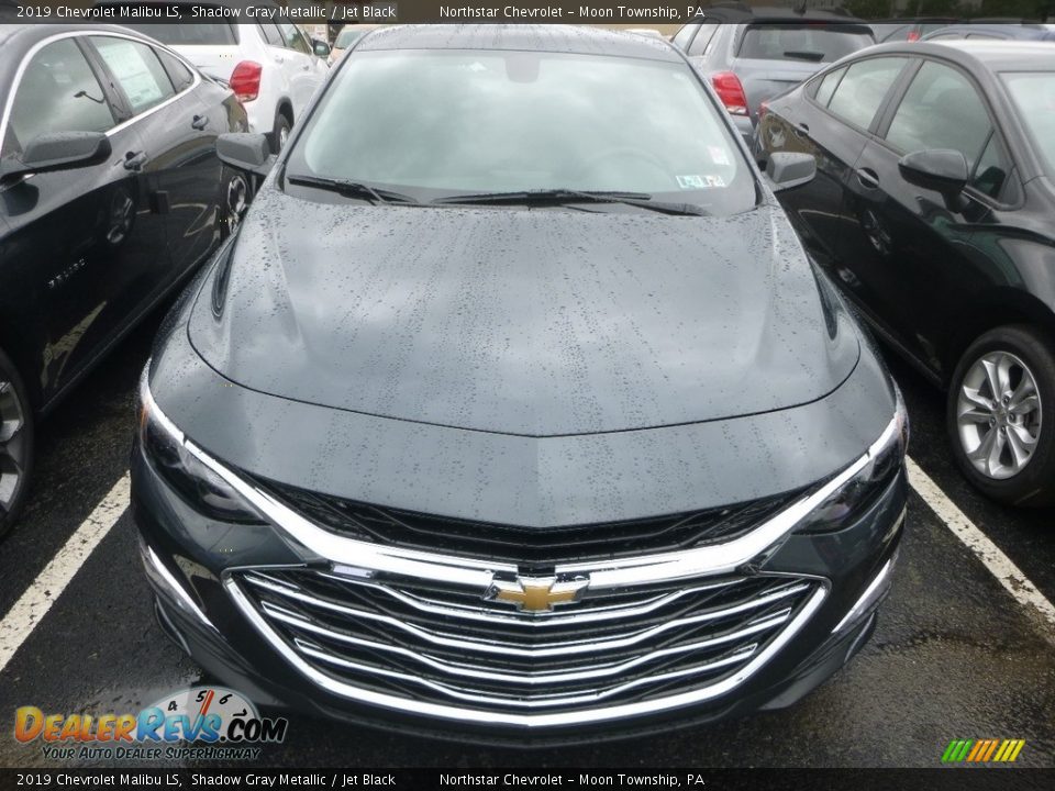 2019 Chevrolet Malibu LS Shadow Gray Metallic / Jet Black Photo #7