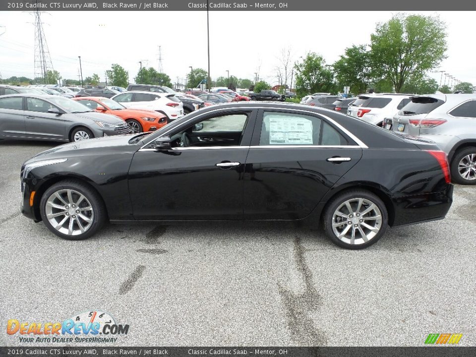 2019 Cadillac CTS Luxury AWD Black Raven / Jet Black Photo #2