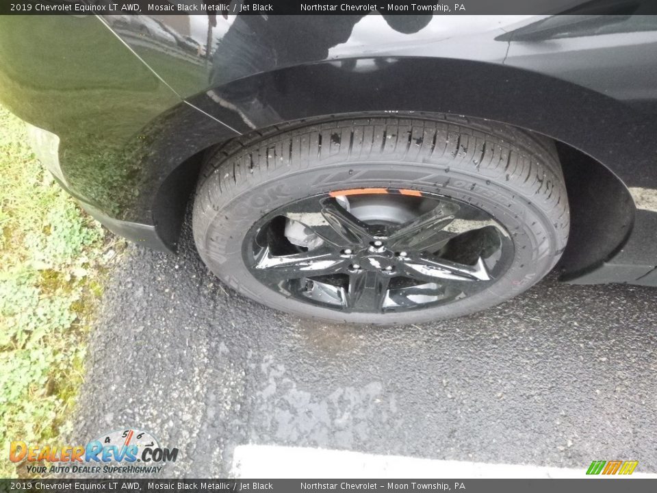 2019 Chevrolet Equinox LT AWD Mosaic Black Metallic / Jet Black Photo #2