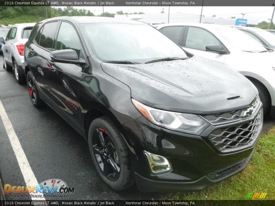2019 Chevrolet Equinox LT AWD Mosaic Black Metallic / Jet Black Photo #5