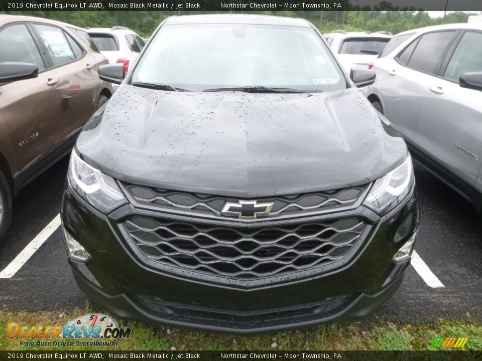 2019 Chevrolet Equinox LT AWD Mosaic Black Metallic / Jet Black Photo #6
