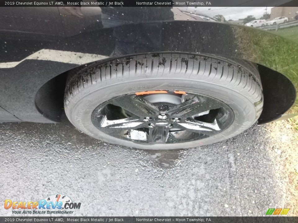 2019 Chevrolet Equinox LT AWD Mosaic Black Metallic / Jet Black Photo #7