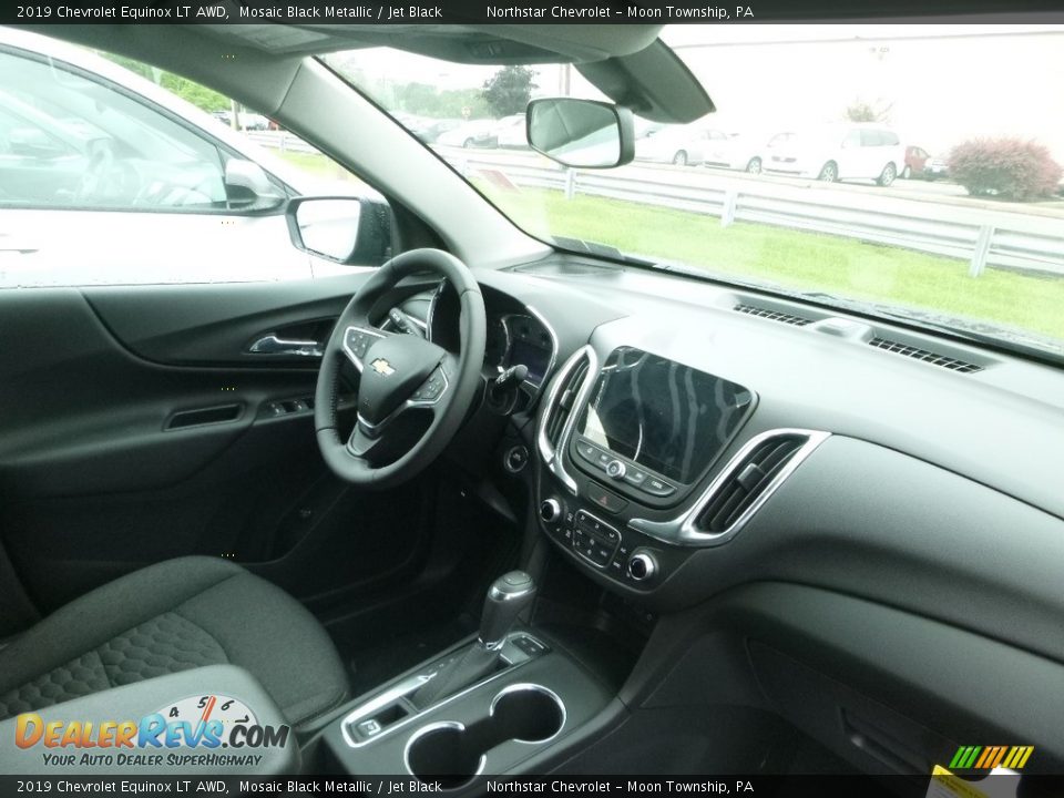 2019 Chevrolet Equinox LT AWD Mosaic Black Metallic / Jet Black Photo #9