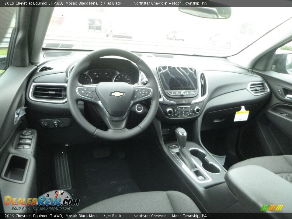 2019 Chevrolet Equinox LT AWD Mosaic Black Metallic / Jet Black Photo #11