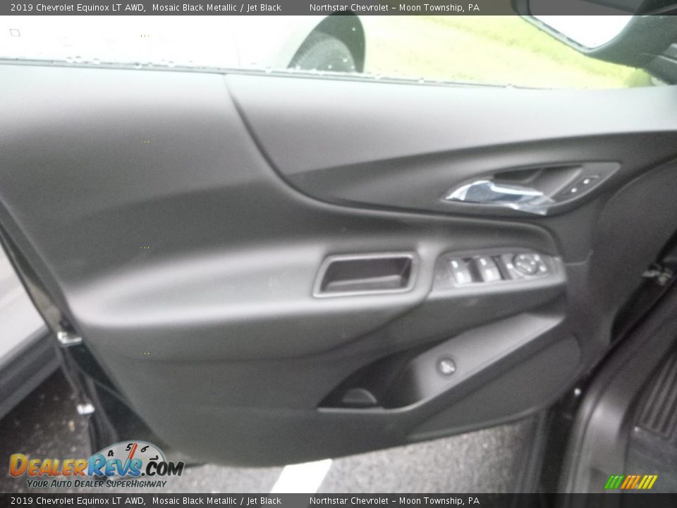 2019 Chevrolet Equinox LT AWD Mosaic Black Metallic / Jet Black Photo #12