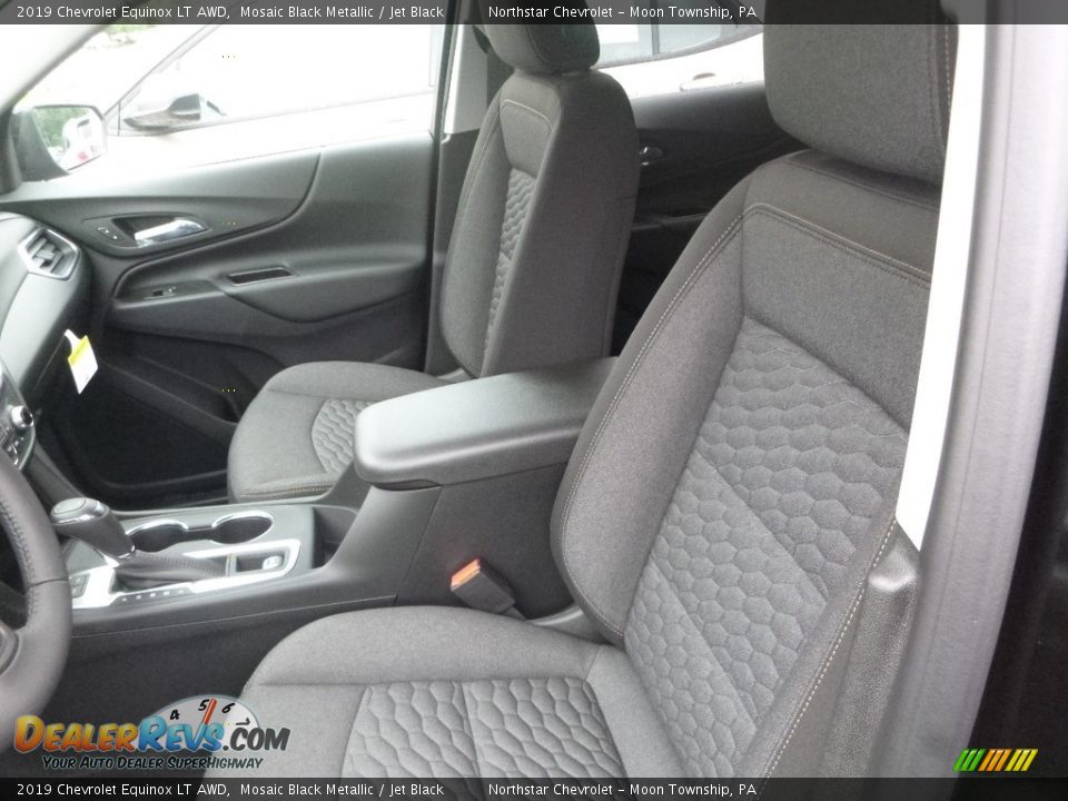 2019 Chevrolet Equinox LT AWD Mosaic Black Metallic / Jet Black Photo #13
