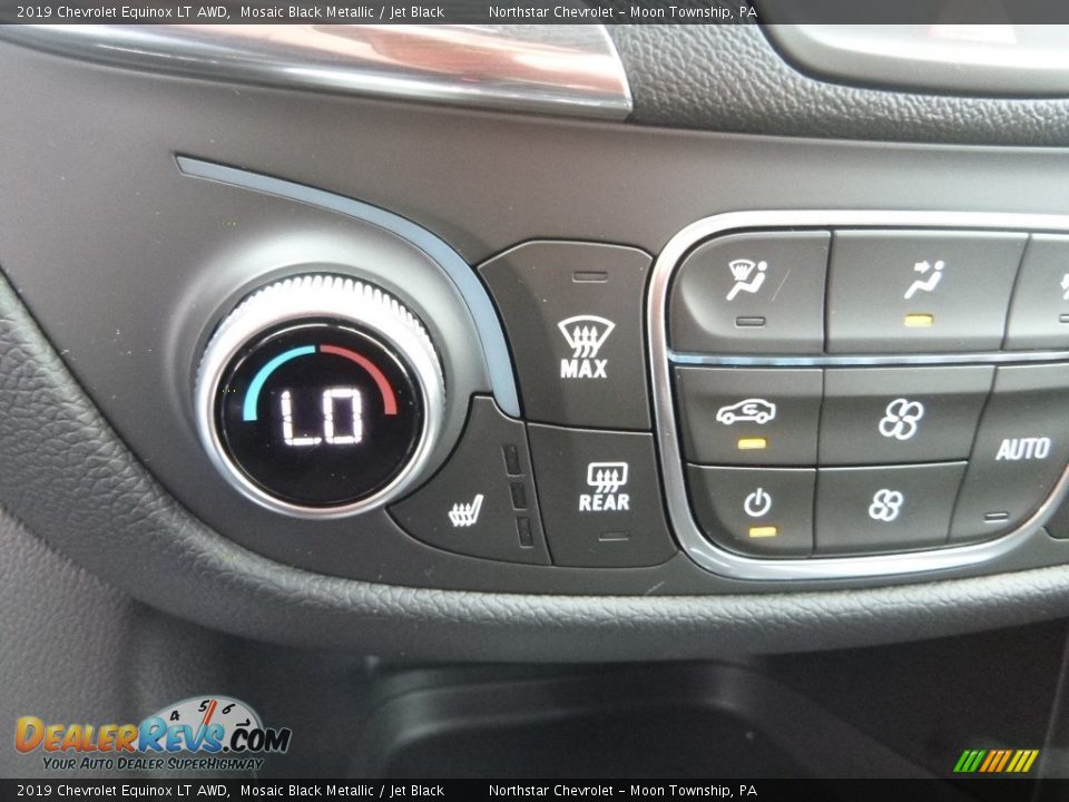 2019 Chevrolet Equinox LT AWD Mosaic Black Metallic / Jet Black Photo #19