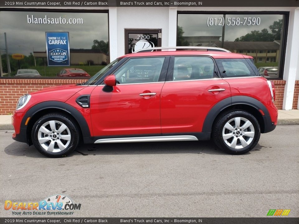 2019 Mini Countryman Cooper Chili Red / Carbon Black Photo #1