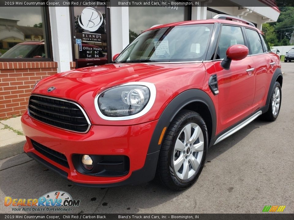 2019 Mini Countryman Cooper Chili Red / Carbon Black Photo #2