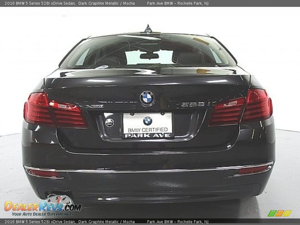 2016 BMW 5 Series 528i xDrive Sedan Dark Graphite Metallic / Mocha Photo #2