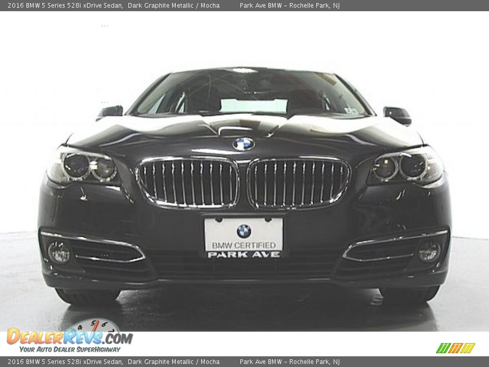 2016 BMW 5 Series 528i xDrive Sedan Dark Graphite Metallic / Mocha Photo #4