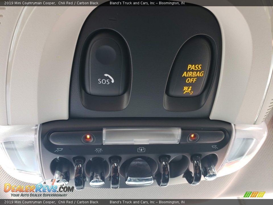 2019 Mini Countryman Cooper Chili Red / Carbon Black Photo #23
