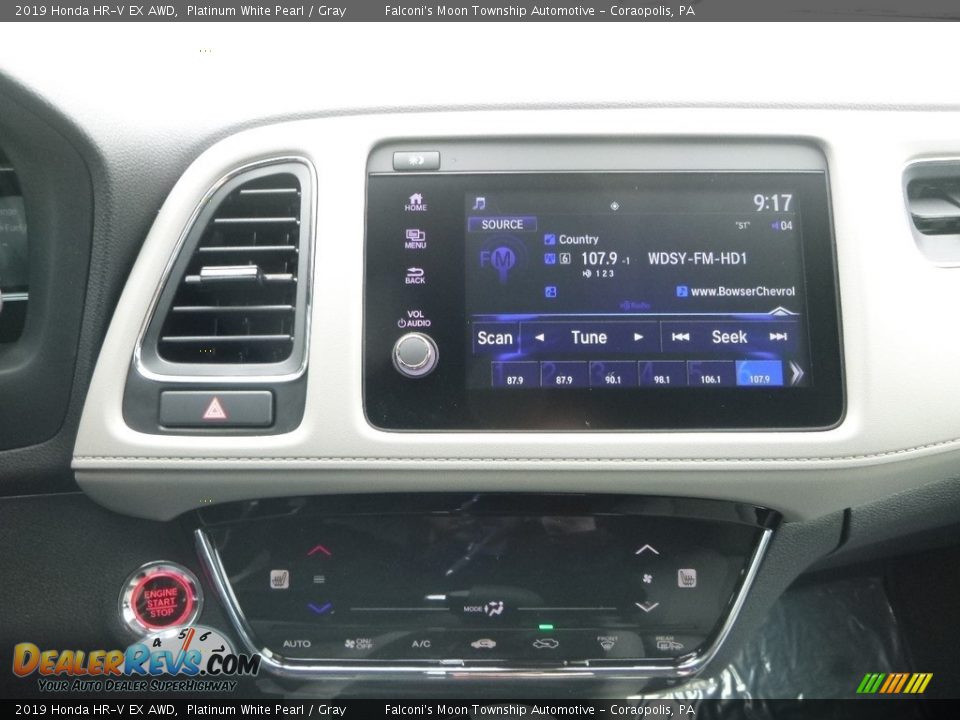 2019 Honda HR-V EX AWD Platinum White Pearl / Gray Photo #14